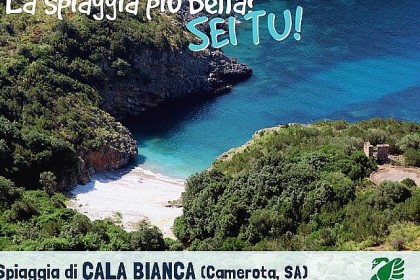 Cala Bianca la spiaggia più bella d’Italia